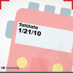 Funkrufname zweizeilig