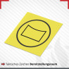 Magnetschild BR Bereitstellungsraum