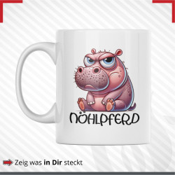 Tasse Nöhlpferd