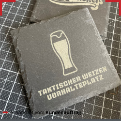 Untersetzer Schiefer Weizenablage taktisch