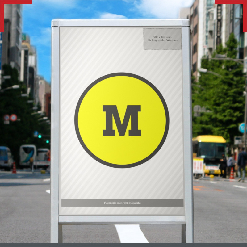 Plakat Meldekopf DIN A1