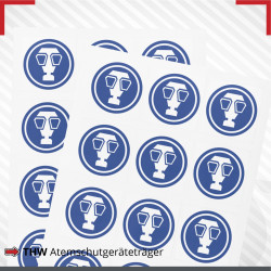 Sticker Atemschutz Heros