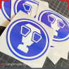 Sticker Atemschutz Heros
