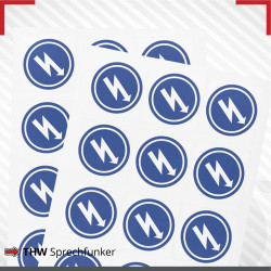 Sticker Sprechfunker Heros