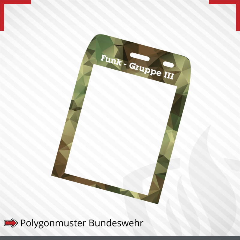 Displaymarkierung MXP 600 Bundeswehr